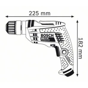 Дрель безударная Bosch GBM 6 RE Professional (0.35 кВт, 4000 об/мин) (0601472600) №10
