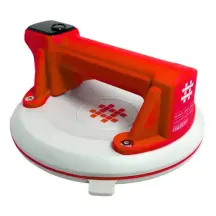 Вакуумна віброприсоска SHIJING P618A-W 21V 200 мм 140кг + кейс