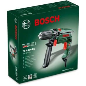 Дриль ударний Bosch PSB 450 RE (500 Вт) (0603127025) №3