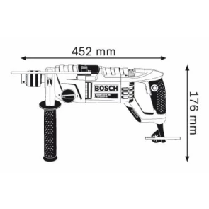 Дриль ударний Bosch GSB 162-2 RE (1.5 кВт) (060118B000) №4