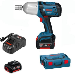 Гайковерт акумуляторний Bosch GDS 18 V-LI HT Professional (18 В, 5 А*год) (06019B130A) №1
