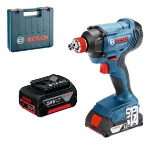 Гайковерт акумуляторний ударнийBosch GDX 180-LI Professional (2х18 В, 3 А*год) (06019G5220) №1