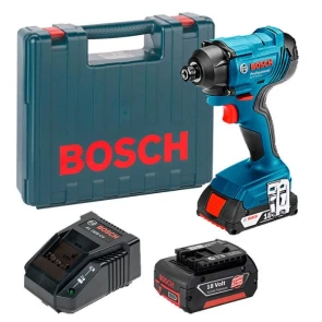 Гайковерт акумуляторний ударнийBosch GDR 180-Li Professional (2 х 18 В, 3 А*год) (06019G5120) №1