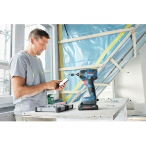 Акумуляторний ударний гайковерт Bosch GDR 18V-200 C (18 В, без АКБ) (06019G4104) №8