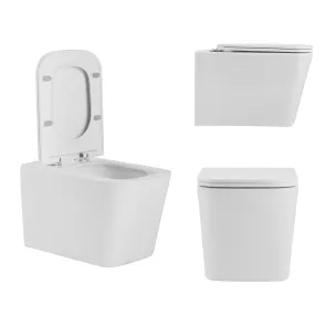 Готовое решение Qtap для ванной комнаты: напольный безбачковый унитаз Tern Ultra Quiet + бачок скрытого монтажа №5