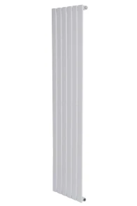 Вертикальний дизайнерський радіатор опалення ARTTIDESIGN Livorno 6/1800/408/50 білий матовий №1