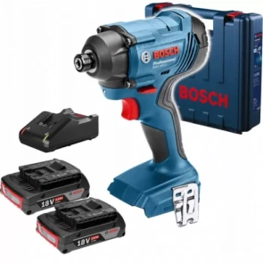 Гайковерт акумуляторний ударнийBosch GDR 180-Li (18 В, 2х2 А*год, 160 Н*м) (06019G5123) №1
