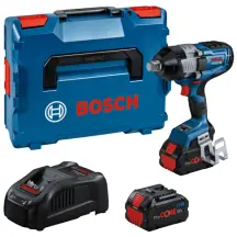 Акумуляторний ударний гайковерт Bosch Professional GDS 18V-1600 HC у кейсі (18 В, 2х8 А*год) (06019M1002)