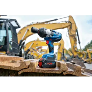 Акумуляторний ударний гайковерт Bosch Professional GDS 18V-1600 HC у кейсі (18 В, 2х8 А*год) (06019M1002) №4