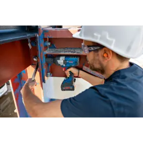 Акумуляторний ударний гайковерт Bosch Professional GDS 18V-1600 HC у кейсі (18 В, 2х8 А*год) (06019M1002) №7