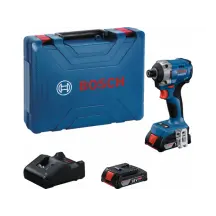 Акумуляторний ударний гайковерт Bosch Professional GDS 18V-215 в кейсі (18 В, 2x2 А*год) (06019N2022)