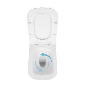 Готовое решение Qtap для ванной комнаты: Унитаз напольный Tern Ultra Quiet QT17223303AW + инсталляция QT0122490S+ клавиша QT0111M08V1384W №7