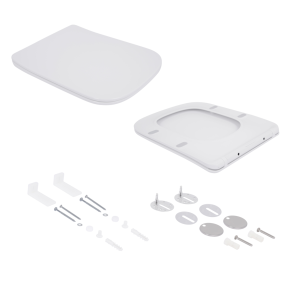 Готовое решение Qtap для ванной комнаты: Унитаз напольный Tern Ultra Quiet QT17223303AW + инсталляция QT0122490S+ клавиша QT0111M08V1384W №8