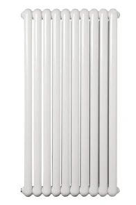 Вертикальний дизайнерський радіатор опалення ARTTIDESIGN Verona 10/1200/600 білий матовий №1