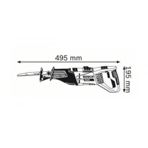 Пила шабельна Bosch GSA 1100 E Professional (1.1 кВт, 2700 ход/хв) (060164C800) №7
