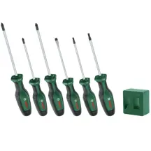 Набір викруток з магнітізатором Bosch SL/PH/PZ/TХ (6 шт.) (1600A02W7L)