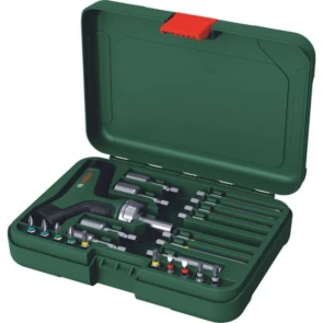 Набір викруток з тріскачкою і Т-подібною ручкою Bosch (22 шт.) (1600A02Z9T) №1