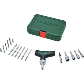 Набір викруток з тріскачкою і Т-подібною ручкою Bosch (22 шт.) (1600A02Z9T) №3