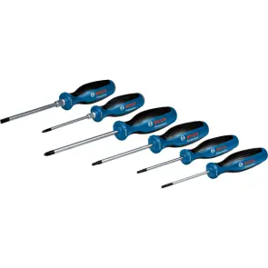 Набор отверток Bosch Professional SL/PH/PZ/TХ (6 шт.) (1600A02CV3) №1