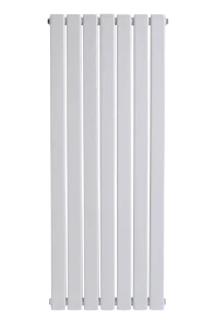 Вертикальный дизайнерский радиатор отопления ARTTIDESIGN Livorno II 7/1400/476/50 белый матовий №7