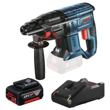 Аккумуляторный перфоратор Bosch GBH 180-LI Professional (18 В, 4 А*ч, 2 Дж) (0611911122)