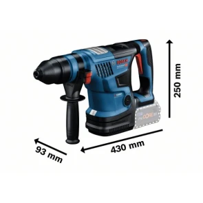 Аккумуляторный перфоратор Bosch GBH 18V-34 CF (18 В, без АКБ, 5.8 Дж) (0611914021) №9