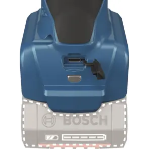 Аккумуляторный гидроперфоратор Bosch GLH 18V-60 Professional (18 В, без АКБ, 60 кН) (06019P0200) №4