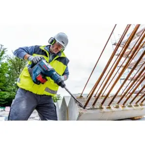 Акумуляторний перфоратор Bosch GBH 18V-45 C + акумулятори (2 шт.) і зарядний пристрій (0611913120+1600A00B8J) №9