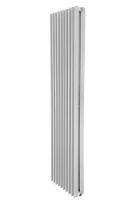 Вертикальний дизайнерський радіатор опалення ARTTIDESIGN Pesaro II10/1800/360/50 білий матовий №1