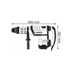 Перфоратор Bosch GBH 12-52 DV (1700 Вт) (0611266000) №4