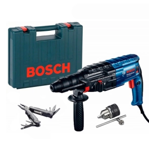 Перфоратор Bosch GBH 240 F Professional + Swiss Peak Multitool (790 Вт, 2.7 Дж) (0615990L0D) №1