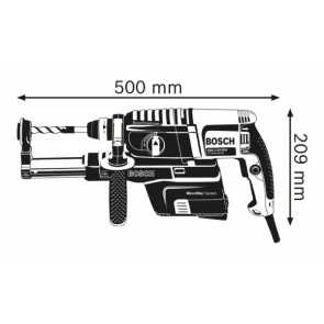 Перфоратор Bosch GBH 2-23 REA (0.71 кВт, 2.3 Дж) (0611250500) №6