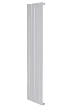 Вертикальний дизайнерський радіатор опалення ARTTIDESIGN Livorno 6/2000/408/50 білий матовий