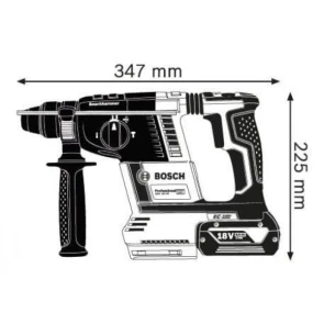 Перфоратор Bosch GBH 18 V-26 Professional (18 В, 2х6 А*год, 2.6 Дж) (0611909003) №12
