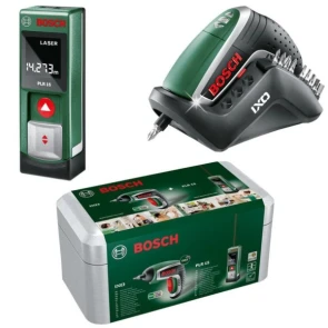 Набір шуруповерт акумуляторний Bosch IXO V + далекомір Bosch PLR 15 (0603672003) №1
