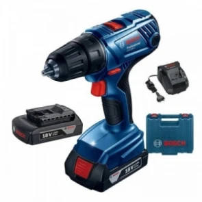 Шуруповерт акумуляторний ударний Bosch GSB 180-Li (18 В, 1.5 А/г) (06019F8300) №1