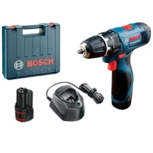 Шурупокрут акумуляторный ударний Bosch GSB 120-LI (12В, 2х1.5 А*год, 28 Н*м) (06019F3006)