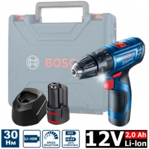 Дрель-шуруповерт аккумуляторный Bosch GSB 120-LI Professional (12 В, 2 А*ч) (06019G8100) №2