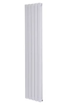 Вертикальный дизайнерский радиатор отопления ARTTIDESIGN Livorno II 5/2000/340/50 белый матовый