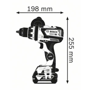 Дрель-шуруповерт аккумуляторный Bosch GSR 18V-110 C (18 В, без АКБ) (06019G0109) №9