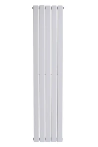 Дизайнерський вертикальний радіатор опалення ARTTIDESIGN Livorno II 5/1600/340 білий матовий. №4