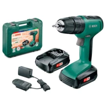 Аккумуляторная дрель-шуруповерт Bosch UniversalDrill 18 (2х18 В, 1.5 А*ч) (06039C8101)