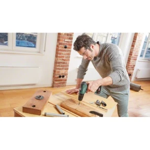 Аккумуляторная дрель-шуруповерт Bosch UniversalDrill 18 (2х18 В, 1.5 А*ч) (06039C8101) №4