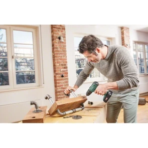 Аккумуляторная дрель-шуруповерт Bosch UniversalDrill 18 (2х18 В, 1.5 А*ч) (06039C8101) №5