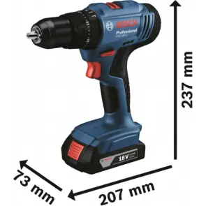 Аккумуляторная ударная дрель-шуруповерт Bosch GSB 183-LI Professional (18 В, 2 А*ч) (06019K9101) №3