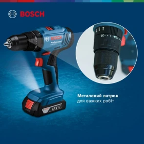 Аккумуляторная ударная дрель-шуруповерт Bosch GSB 183-LI Professional (18 В, 2 А*ч) (06019K9101) №9