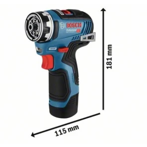 Акумуляторний дриль-шуруповерт Bosch Professional GSR 12V-35 FC (12 В, без АКБ) (06019H3003) №2