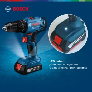 Аккумуляторная ударная дрель-шуруповерт Bosch GSB 183-LI Professional (18 В, 2 А*ч) (06019K9101) №11