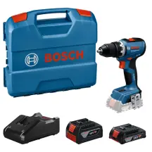Аккумуляторная дрель-шуруповерт Bosch Professional GSR 18V-65 в кейсе (18 В, 2x2 А*ч) (06019N3100)