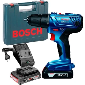 Дрель-шуруповерт Bosch GSR 180-LI Professional (18 В, 2х2 А*ч) (06019F8109) №1